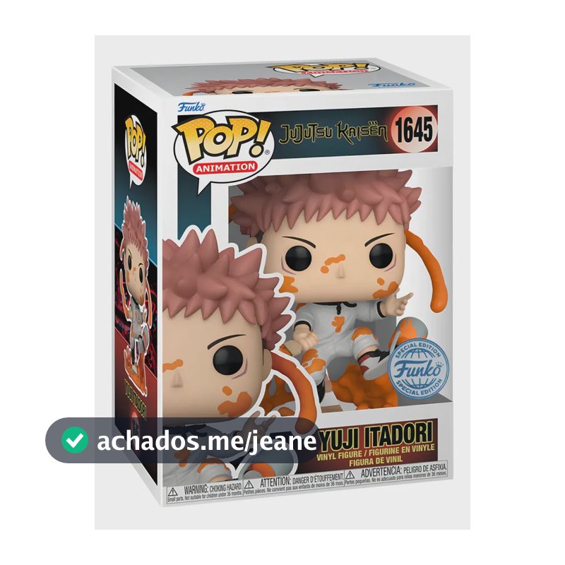 Funko Pop! Yuji Itadori With Paint Can 1645