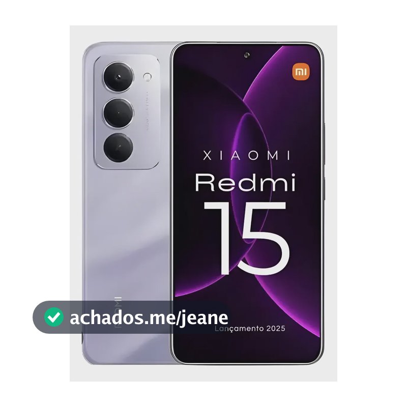 Xiaomi Redmi 15 Global 256gb/8gb Ram Roxo