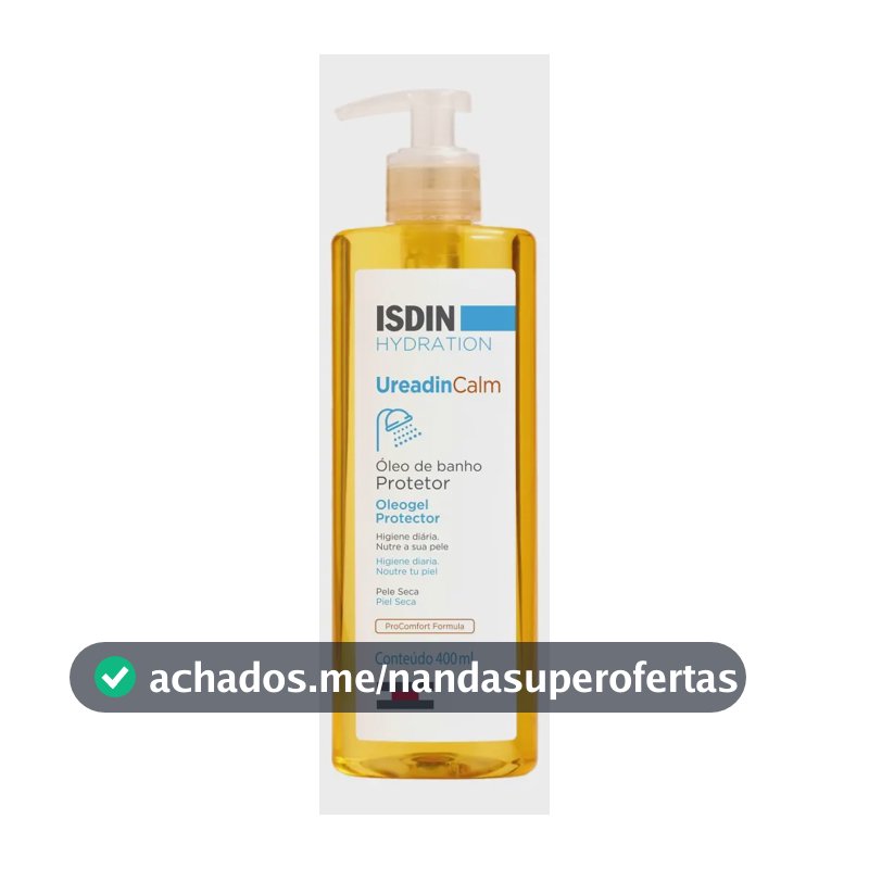 ISDIN Óleo de Banho Ureadin Calm OleoGel - 400ml