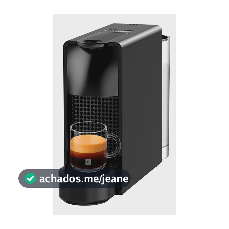 Cafeteira Nespresso Essenza Mini Preta 127V