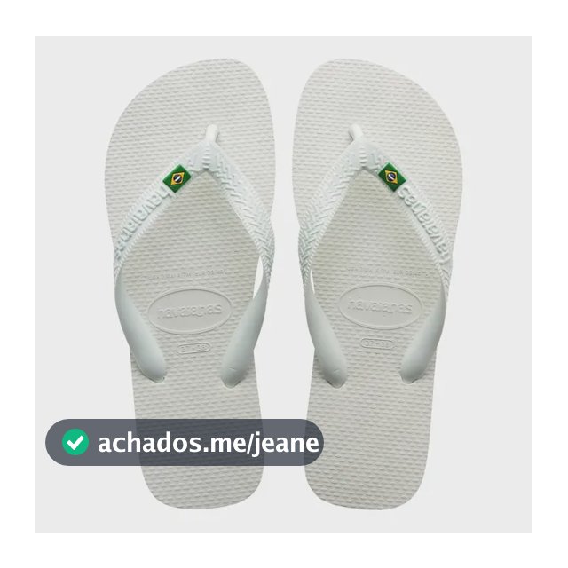 Chinelo Havaianas Brasil Unissex Listras Original