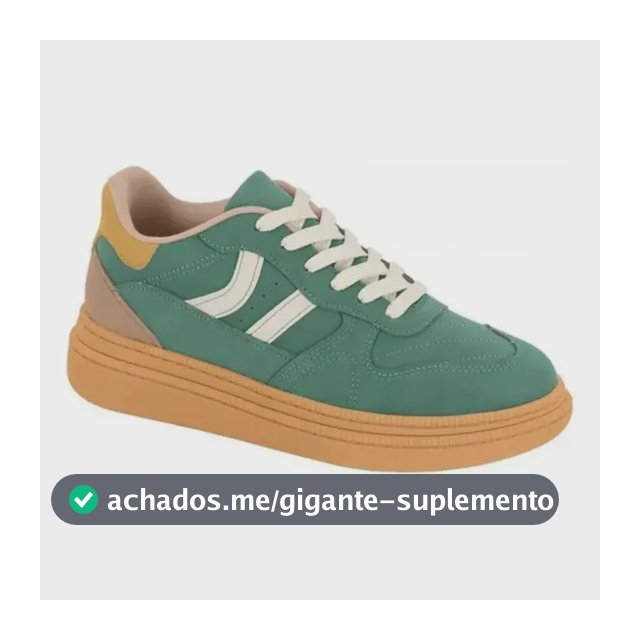 Tênis Feminino Nobuck Casual Conforto Moleca Original