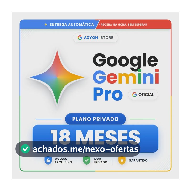 Google Gemini Ai Pro 18 Meses | Via Link De Ativação