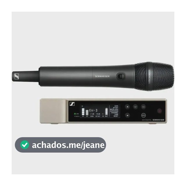 Sistema sem fio portátil Sennheiser EW-d 835-s Set Q16, cor preta