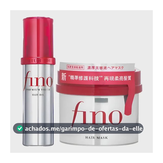 {vy Kit Fino Premium Touch Máscara 230g E Óleo Capilar .