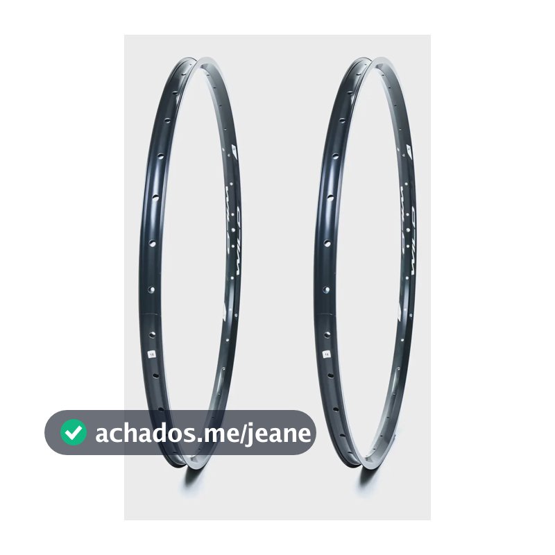 Par De Aro Roda Bike Mtb 29 Absolute Wild 28 Furos Tubeless Preto