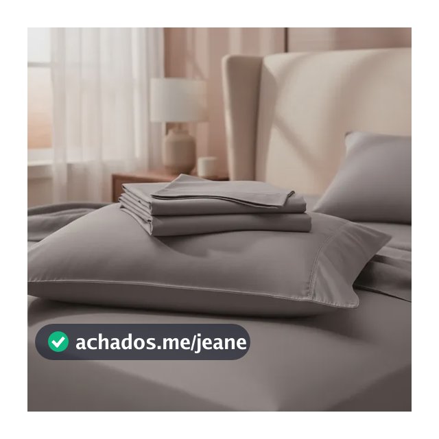 Jogo Cama By The Bed The Trim Queen 300fios Algodão Egípcio Branco