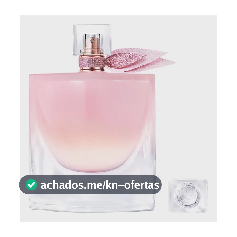Perfume Feminino Floral Almiscarado com Baunilha Glaceada, Almíscar Branco e Jasmim Solar, Alta Fixação e Fragrância de Longa Duração, La Vie est Belle Vanille Nude Lancôme, 100ml
