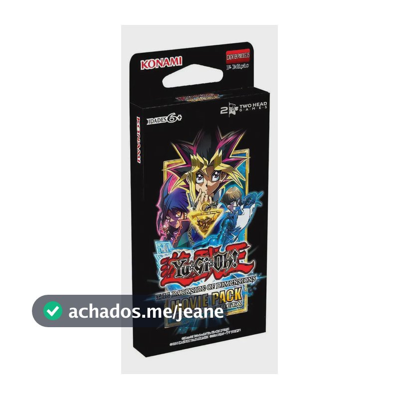 Yu-Gi-Oh! Movie Pack Edição Secreta Darkside Filme Booster Konami