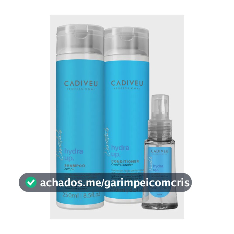 Cadiveu Professional Kit Hydra Up (3 Produtos)