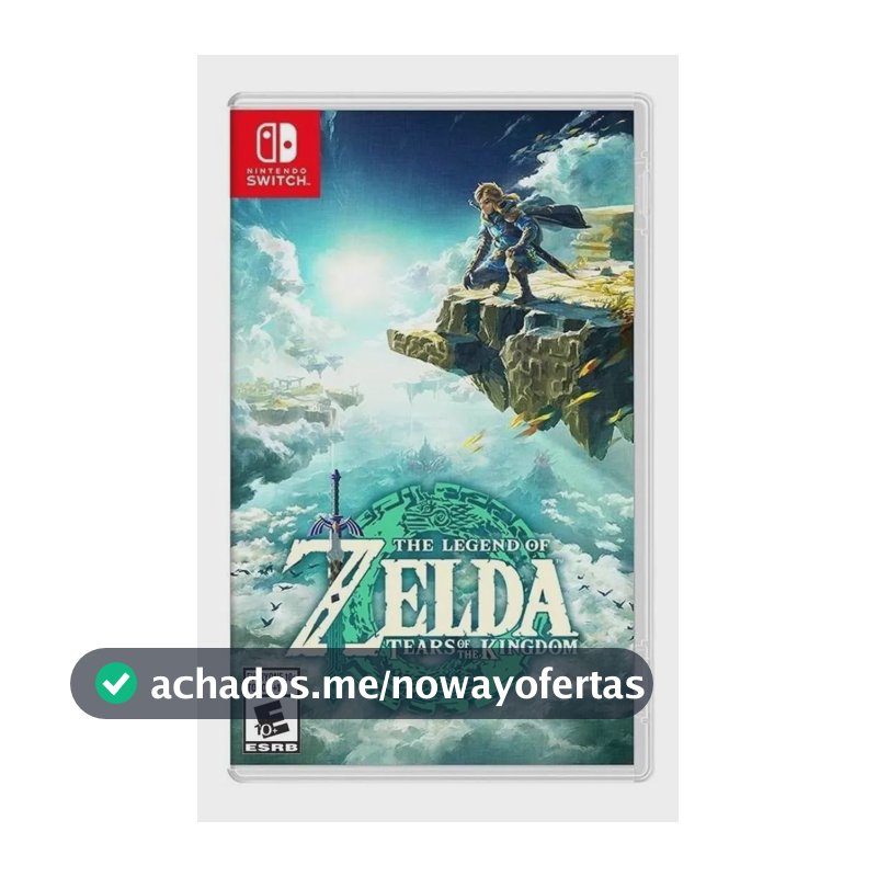 The Legend of Zelda: Tears of the Kingdom Edição padrão (Físico)
