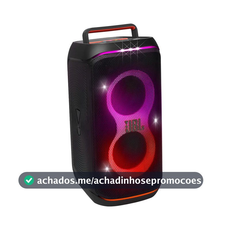 Caixa De Som Jbl Partybox Club 120 Bluetooth 160w Cor Preto