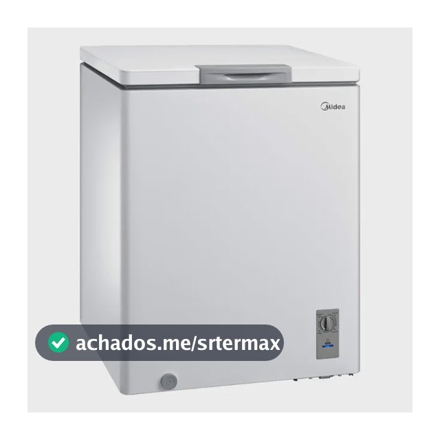 Freezer Horizontal 142l Inverter Bivolt Branco Midea