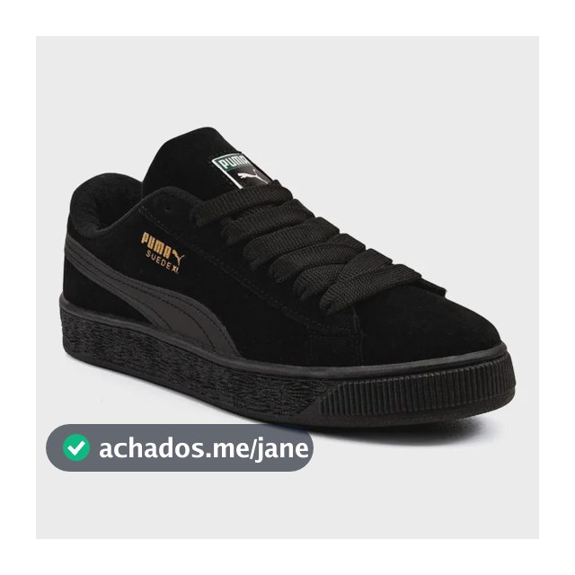 Tênis Puma Xl Academia Couro Suede Corrida Caminhada Barato