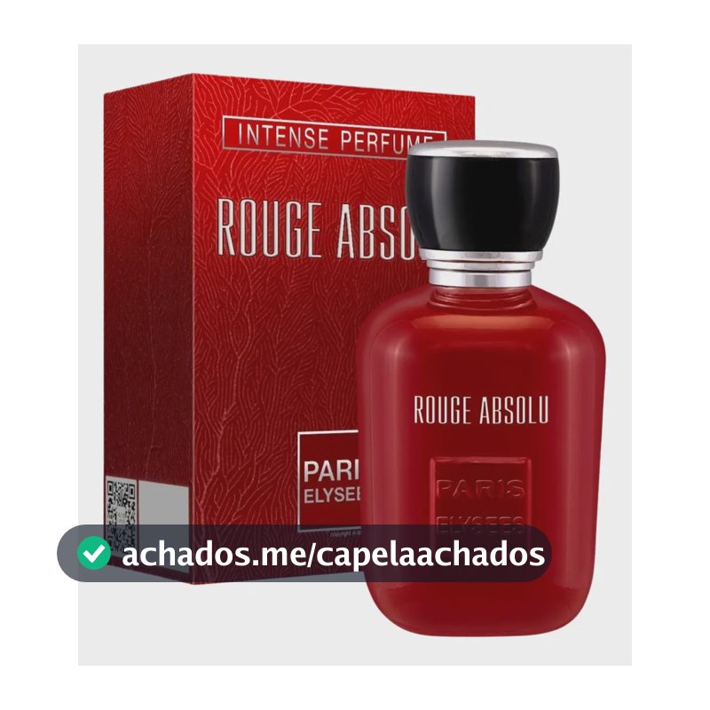 Perfume Rouge Absolu Paris Elysees Feminino Intense 100ml