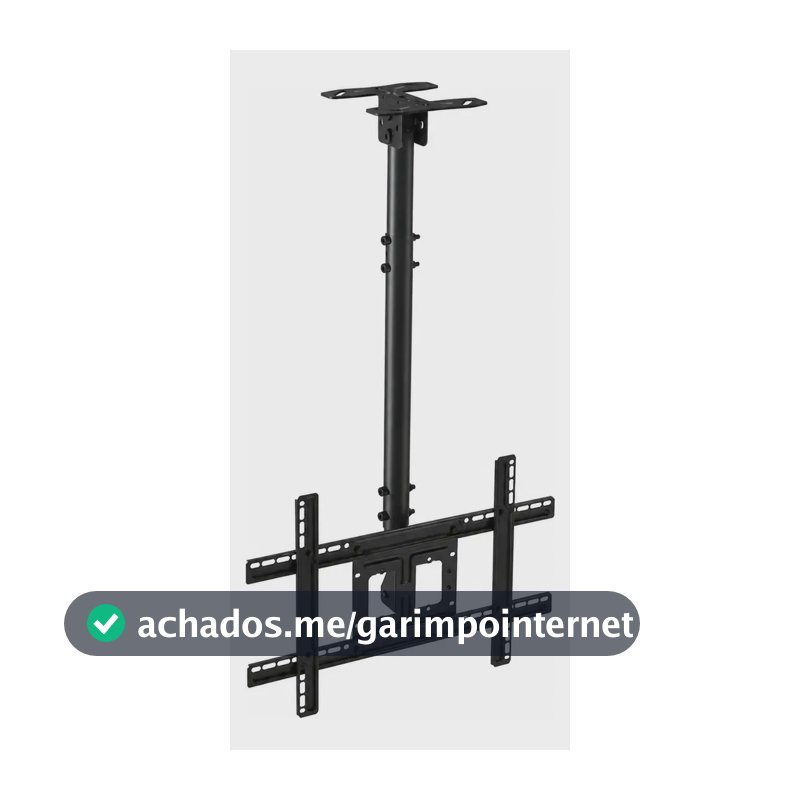 Suporte Tv Até 65 Polegadas Teto Articulado Robusto 360graus