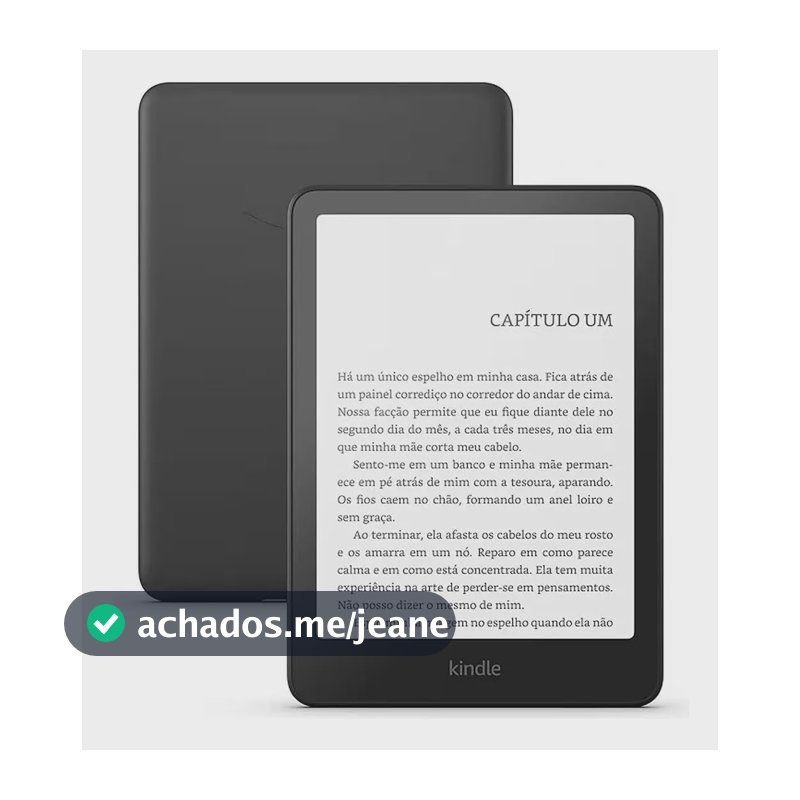 Leitor Digital Amazon Kindle Paperwhite 12ª Geração Tela 7 Preto