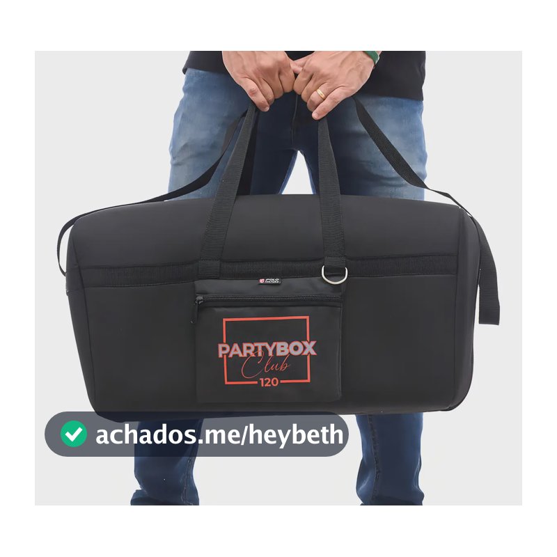 Bolsa Case JBL JBL Partybox Club 120 Impermeável e Anti-Impacto