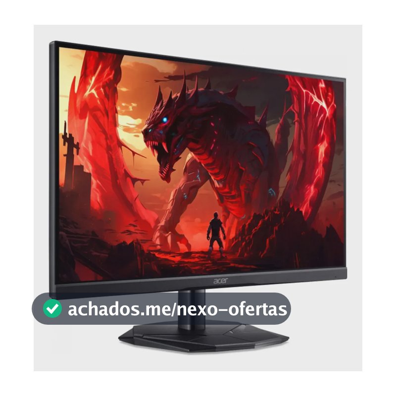Monitor Gamer Acer Nitro KG241Y 23.8" Full HD VA 200Hz