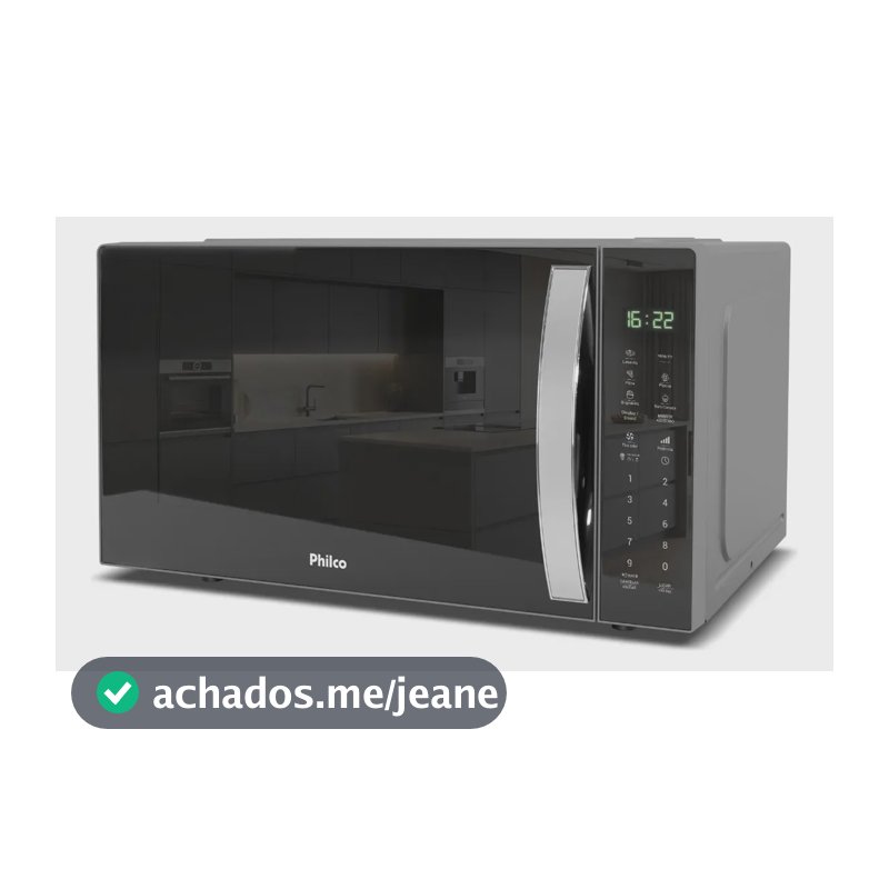 Micro-ondas Philco Pmo39s Prateado 33l 1400w