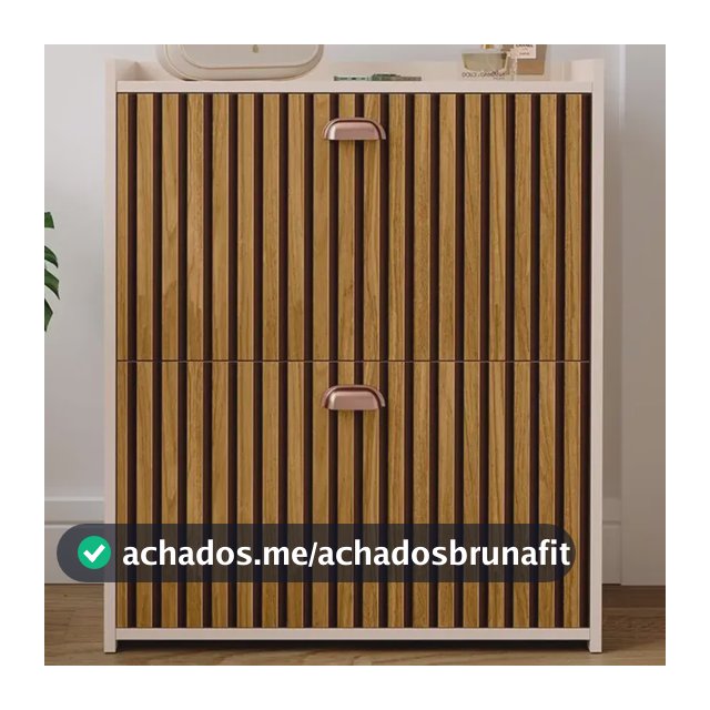 Sapateira Multiuso Organizador Calçado 2 Porta Closet Cor