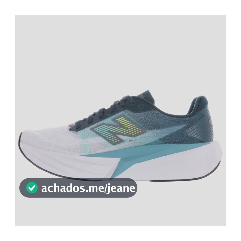 Tênis New Balance Fuelcell Rebel V5 Verde Azulado Masculino Verde-escuro Verde Escuro 40 Br