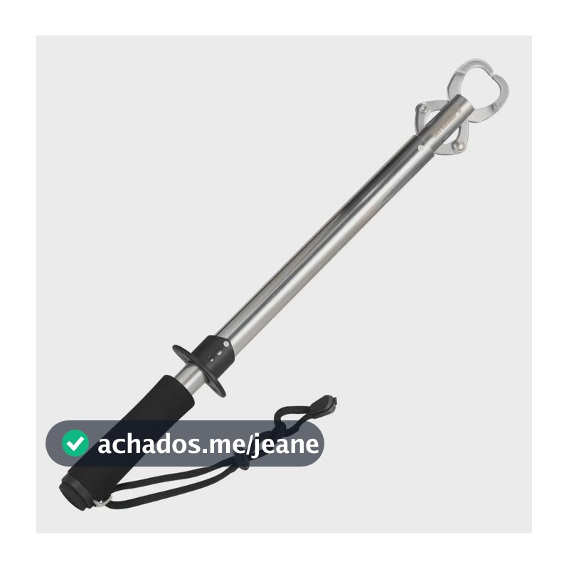 Alicate Pega Peixe Contenção Com Balança 18kg Extendido