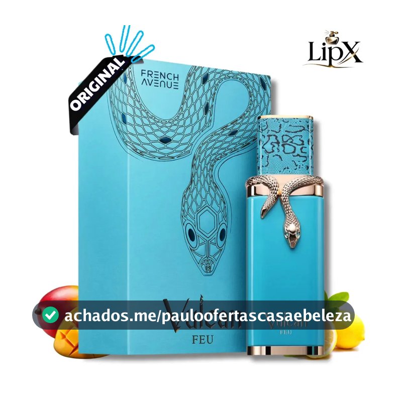 Perfume Vulcan Feu Arabe French Avenue Edp 100 Ml Original com Nf Lipx