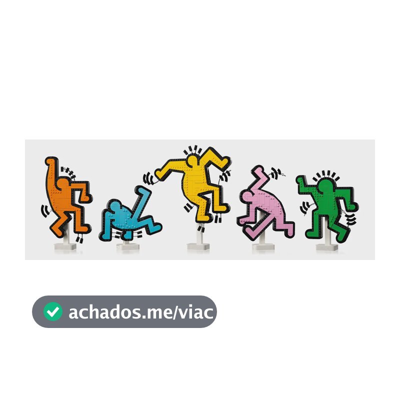 Lego Art 31216 Keith Haring: figuras dançantes