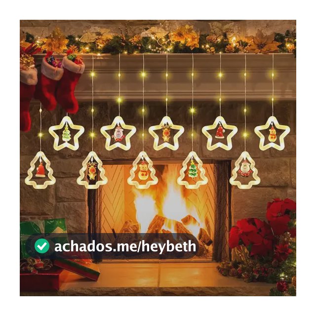 Luzes De Corda Natal Árvore Cortina 100 Led Rgb Pisca Casa