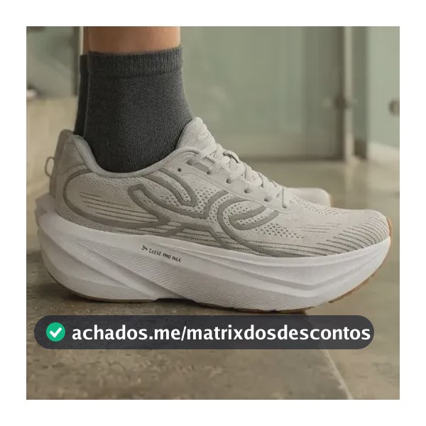 Tênis Olympikus Corre Max 2 Cinza Adultos Cinza Lisa 41 Br