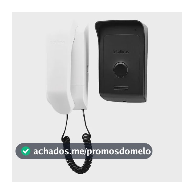Intelbras porteiro residencial ipr 1010 preto