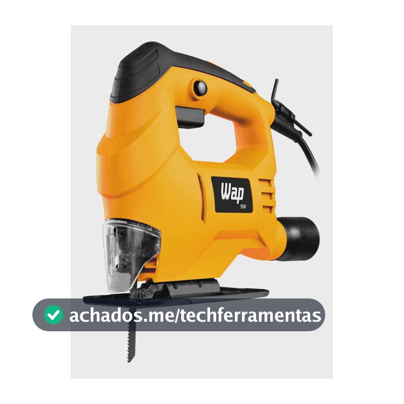 Serra Tico Tico Profissional Wap Estt 550 Base Regulável Potência de 550W