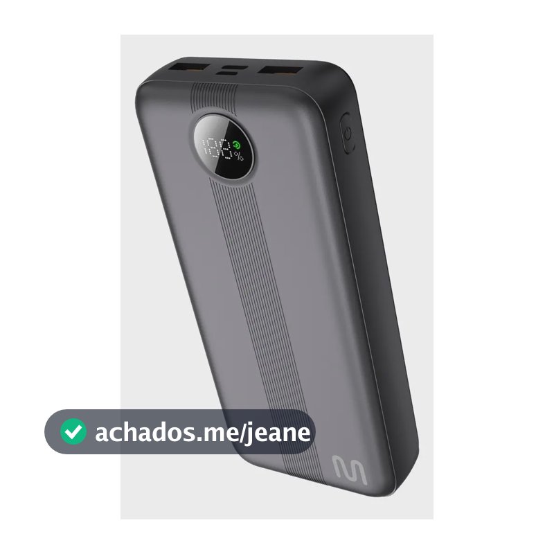 Carregador Portátil Powerbank Display 20000mah Multi - Cb176