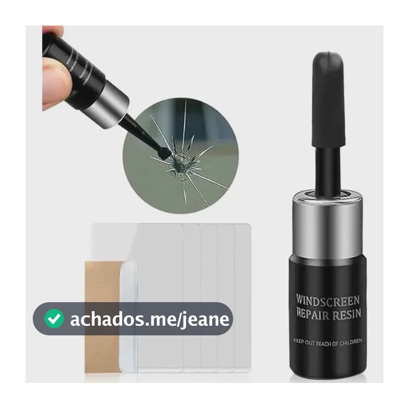 Kit De Reparo De Vidro Do Pára-brisas