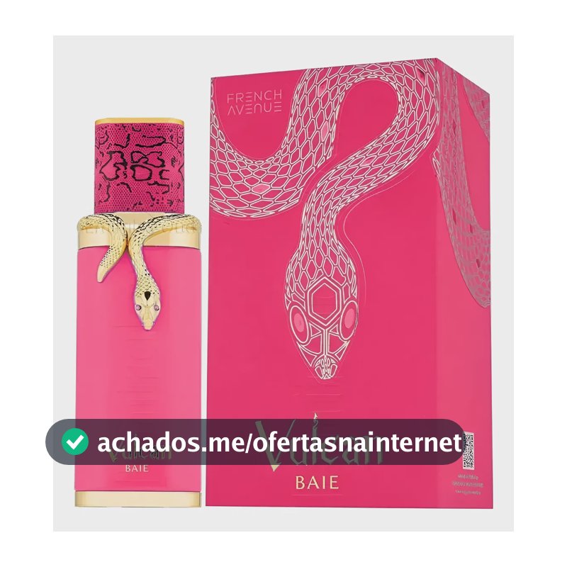 Perfume French Avenue Vulcan Bae Extrait De Parfum 100ml