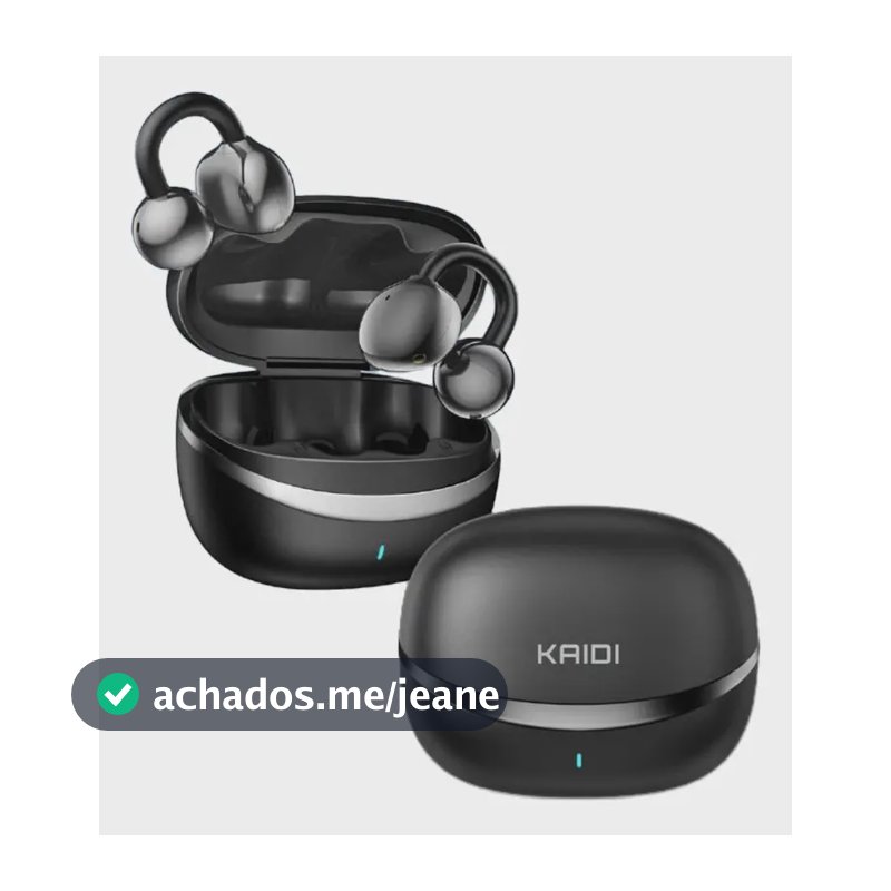 Fone De Ouvido bluetooth Ows Kaidi Kd-741 Preto