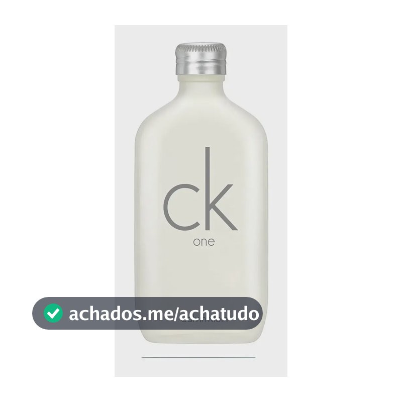 Perfume Unissex Calvin Klein Ck One 100ml Eau de Toilette EDT Cítrico Aromático Compartilhável