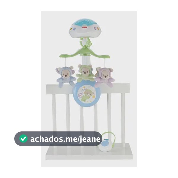 Baby Móbile de Bebês Super Ursinhos Fofinhos 3 em 1 Fisher-Price