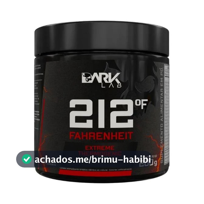 Termogênico 212 Fahrenheit Limão 200g Dark Lab