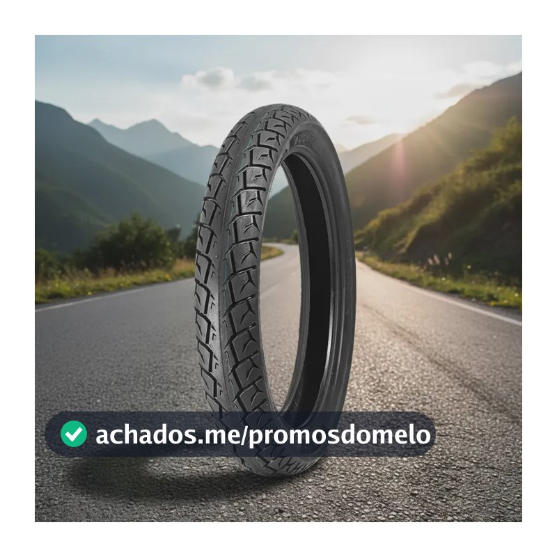 Pneu Traseiro Levorin 90x90 Aro 18 Pra Moto Street Reforçado Sem câmara