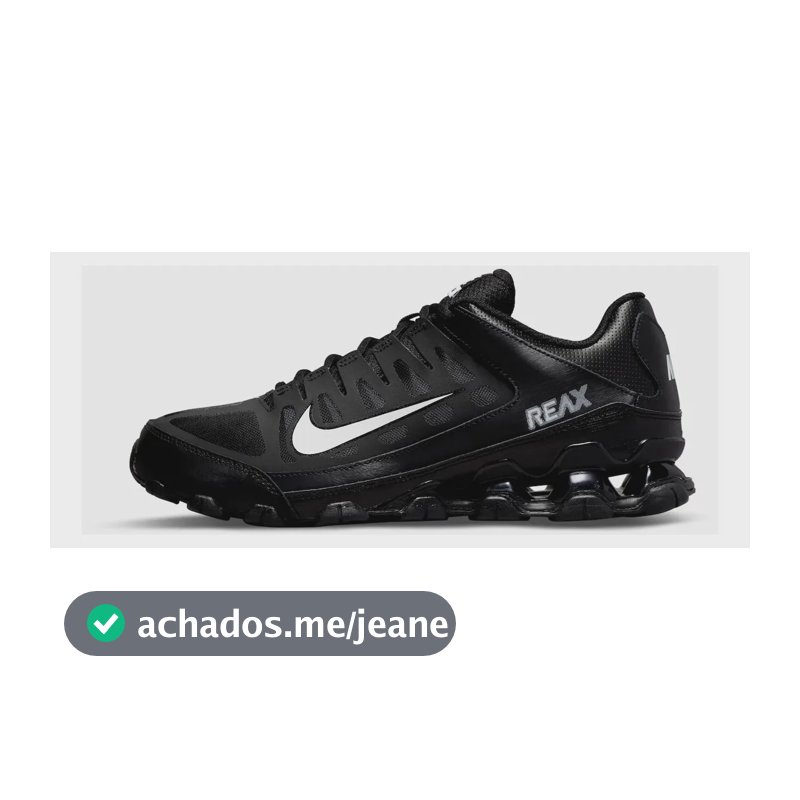 Tênis Nike Reax 8 Tr Masculino Preto/branco 43 Br