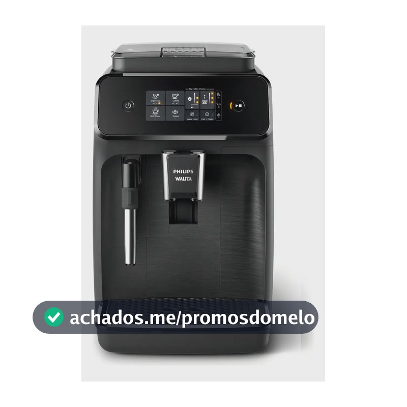 Cafeteira Espresso Série 1200 Philips Walita Ep1220 1400W Cor Preta