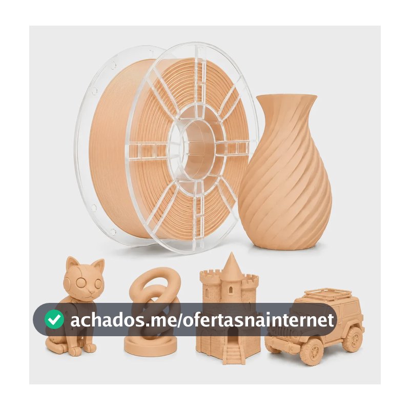 Filamento Pla Matte Sol3d 1kg 1,75mm Para Impressão 3d Areia