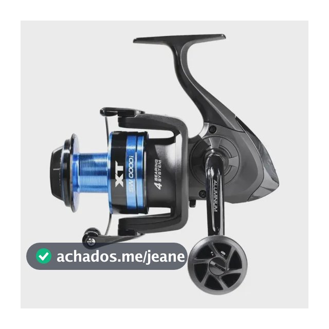 Molinete Marine Sports Xt Swi 4000 Modelo 2025 Cor Preto E Azul Carretel Extra