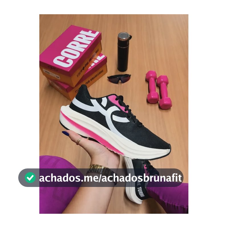 Tenis Olympikus Corre Masculino Feminino 34 Ao 43 Envio 24h Preto/pink Corre 39 Br