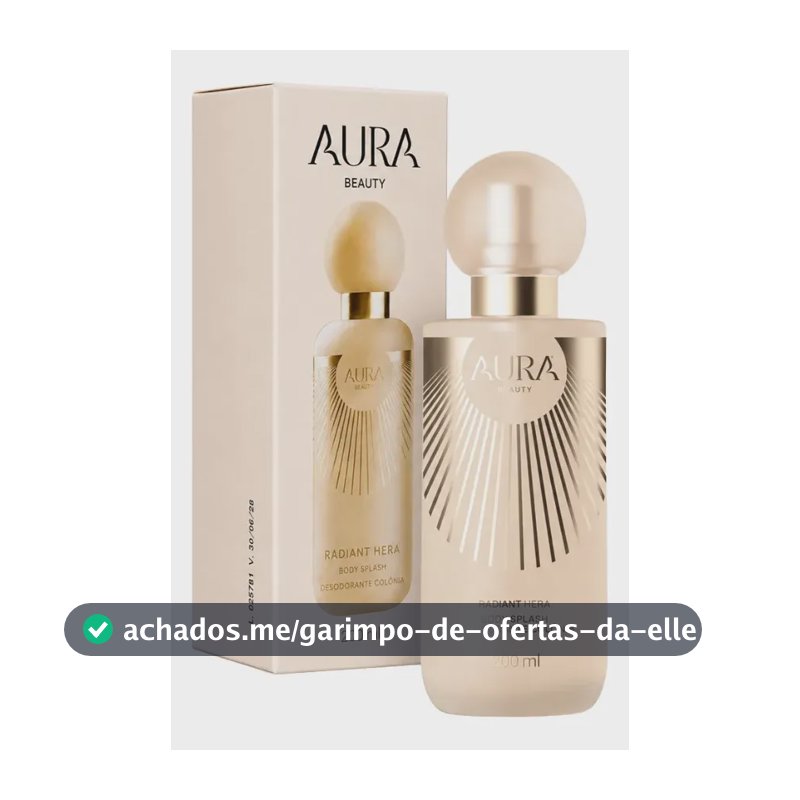 Body Splash Aura Beauty Radiant Hera - 200ml