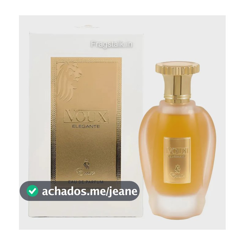 Perfume Voux Elegante Paris Corner 100 Ml Unissex
