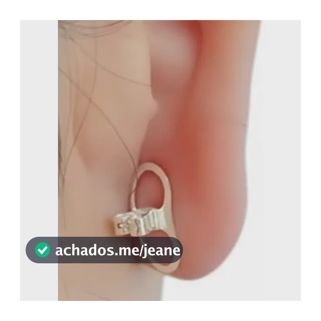Tarraxa Para Brinco Levanta Orelha Sustentação Perfeita 4860