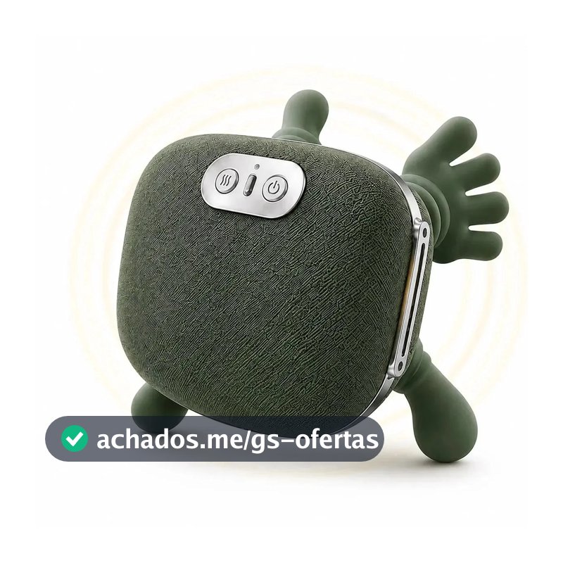 Masageador Maozinha Com Aquecimento Portátil Recarregável USB-C Profunda Tedy cc